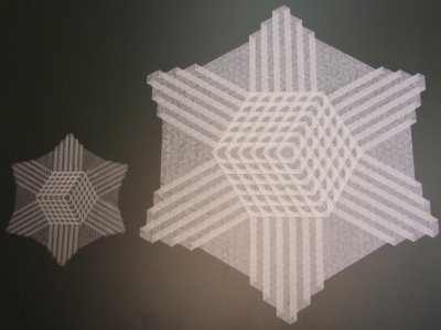 Origami Würfeltesselation von Ralf Konrad