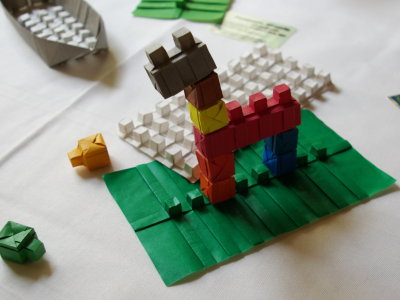 Origami Lego