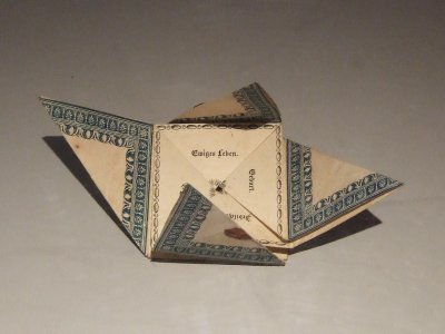 Origami Patenbrief