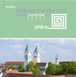 Origami Treffen 2012 in Freising
