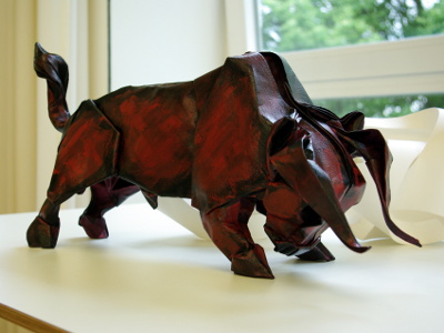 Origami Stier