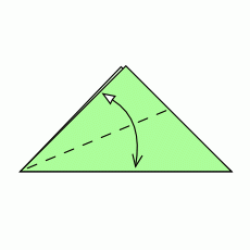 Origami Becher Schritt 2