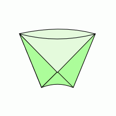 Origami Becher Schritt 8