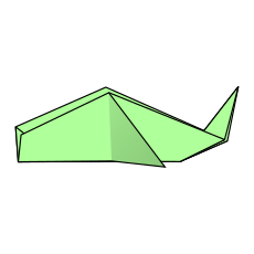 Origami Fisch