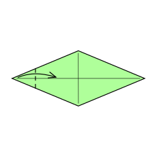 Origami Fisch Schritt 8