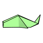 Origami Fisch Faltanleitung