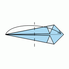 Origami Schwan Schritt 5