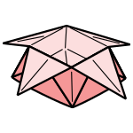 Sternschachtel Faltanleitung Origami Sternschachtel Faltanleitung
