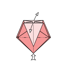 Sternschachtel Schritt 13