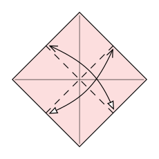 Sternschachtel Schritt 2