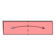 Origami Herz Schritt 2
