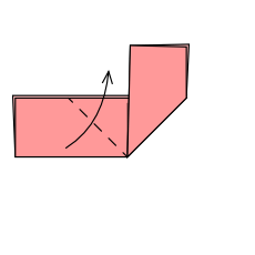 Origami Herz Schritt 4