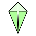 Drachenform Faltanleitung Origami Drachenform Faltanleitung