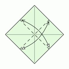 Vogelform Schritt 2