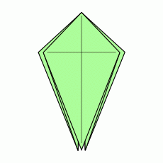 Fertige Vogelform