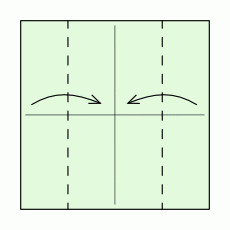 Windmühlenform Schritt 2