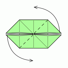 Windmühlenform Schritt 7