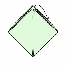 Serviette Pyramide Schritt 3