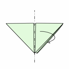 Serviette Pyramide Schritt 4