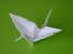 Origami Kranich Faltanleitung Anleitung Origami Kranich falten