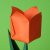 Origami Tulpe