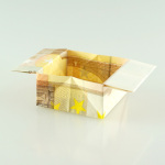 Box mit Henkeln Origami Box mit Henkeln aus einem Geldschein