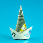 Zauberhut Origami Zauberhut aus einem Geldschein