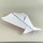Origami Canard Flugzeug