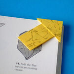 Origami Pfeil aus Washi