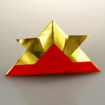 Samurai Helm Origami Samurai Helm