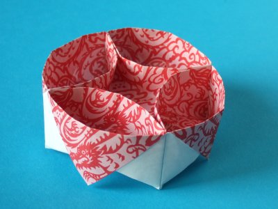 Origami Faule Susanne aus Origami Papier