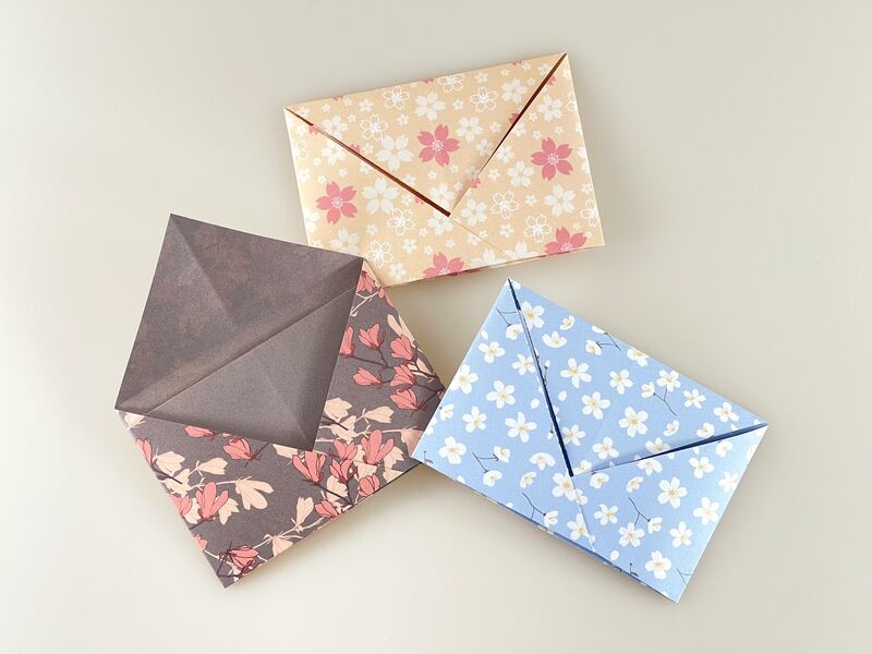 Origami Geschenkumschlag – spanisches traditionelles Modell