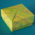 Quadratschachtel Origami Quadratschachtel mit Farbstreifen