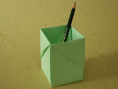 Stiftebox Schachteln Und Verpackung Origami Kunst