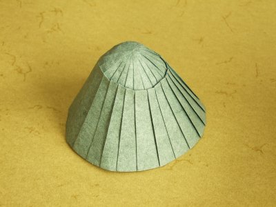 Origami Napfschnecke aus Elefantenhaut