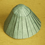 Origami Napfschnecke aus Elefantenhaut