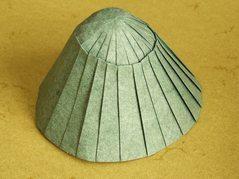 Origami Napfschnecke aus Elefantenhaut