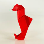 Origami Seepferdchen