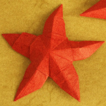 Origami Seesterne aus Elefantenhaut