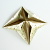 Origami Pop-up Stern aus Folienpapier