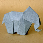Origami Elefant