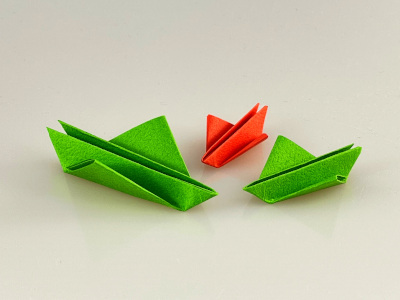 Origami Grashüpfer