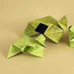 Origami Chinesischer Frosch