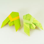 Origami Zikade