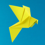 Origami Friedenstaube