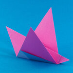 Origami Nachtigall
