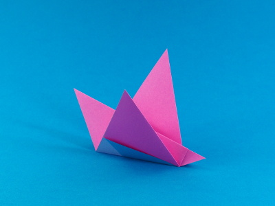 Origami Nachtigall