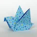 Origami Spatz