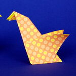 Origami Wasservogel