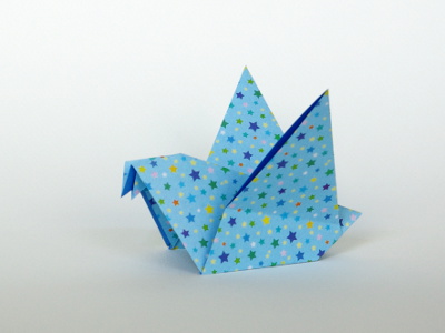 Origami Spatz